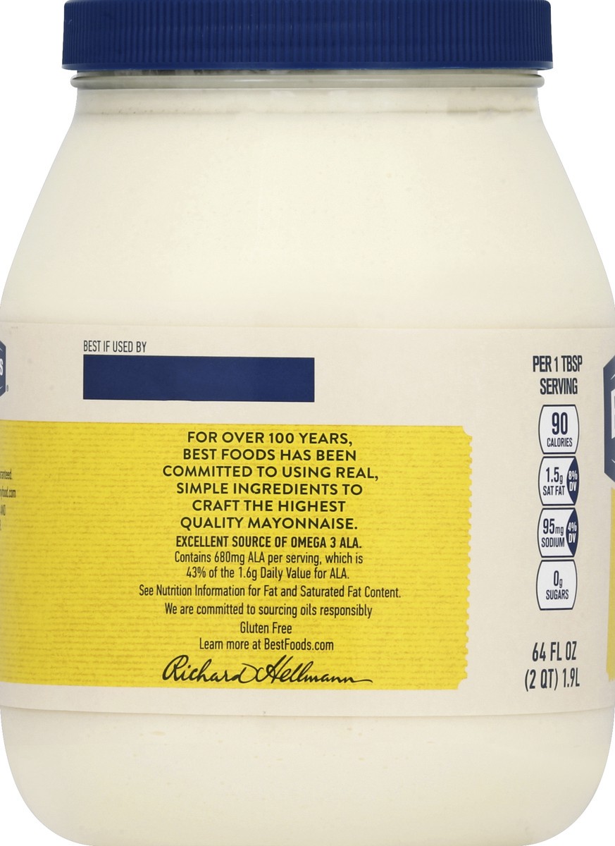 slide 3 of 6, Best Foods Real Mayonnaise, 64 oz