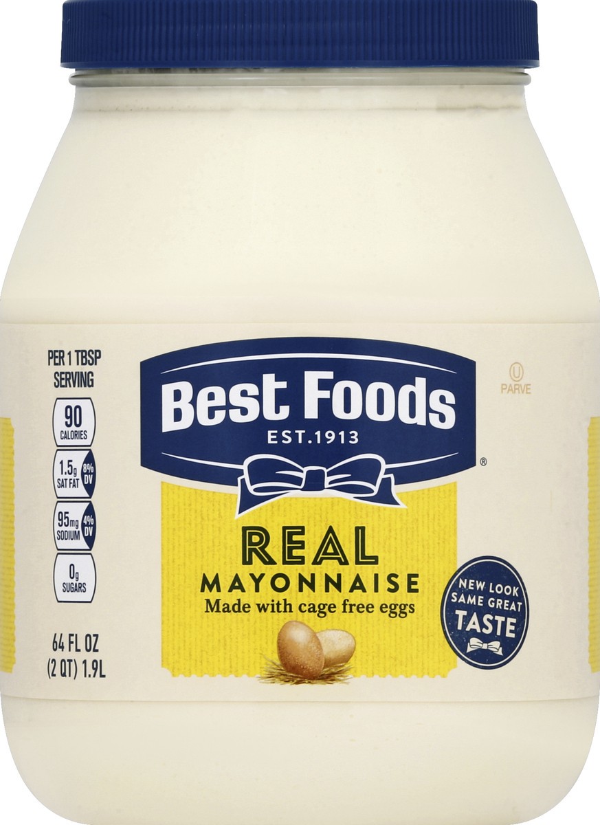 slide 5 of 6, Best Foods Real Mayonnaise, 64 oz