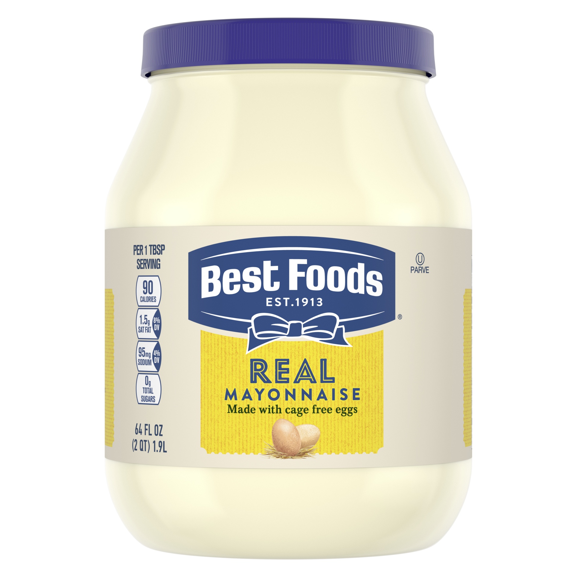 slide 1 of 6, Best Foods Real Mayonnaise, 64 oz