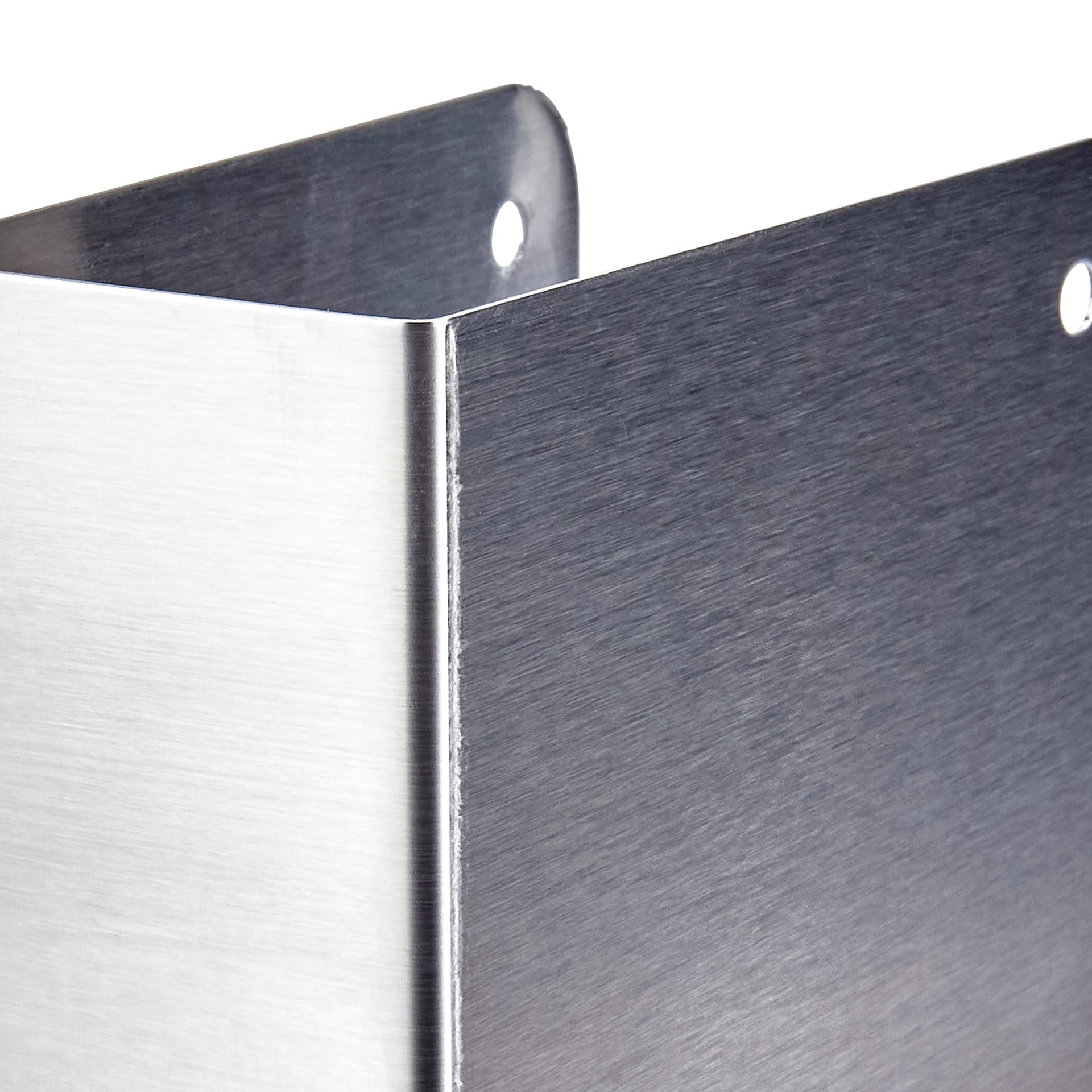 slide 4 of 6, RELIABILT 3-7/8-in W x 9-in H Satin Door Reinforcer Reinforcing mount, 1 ct