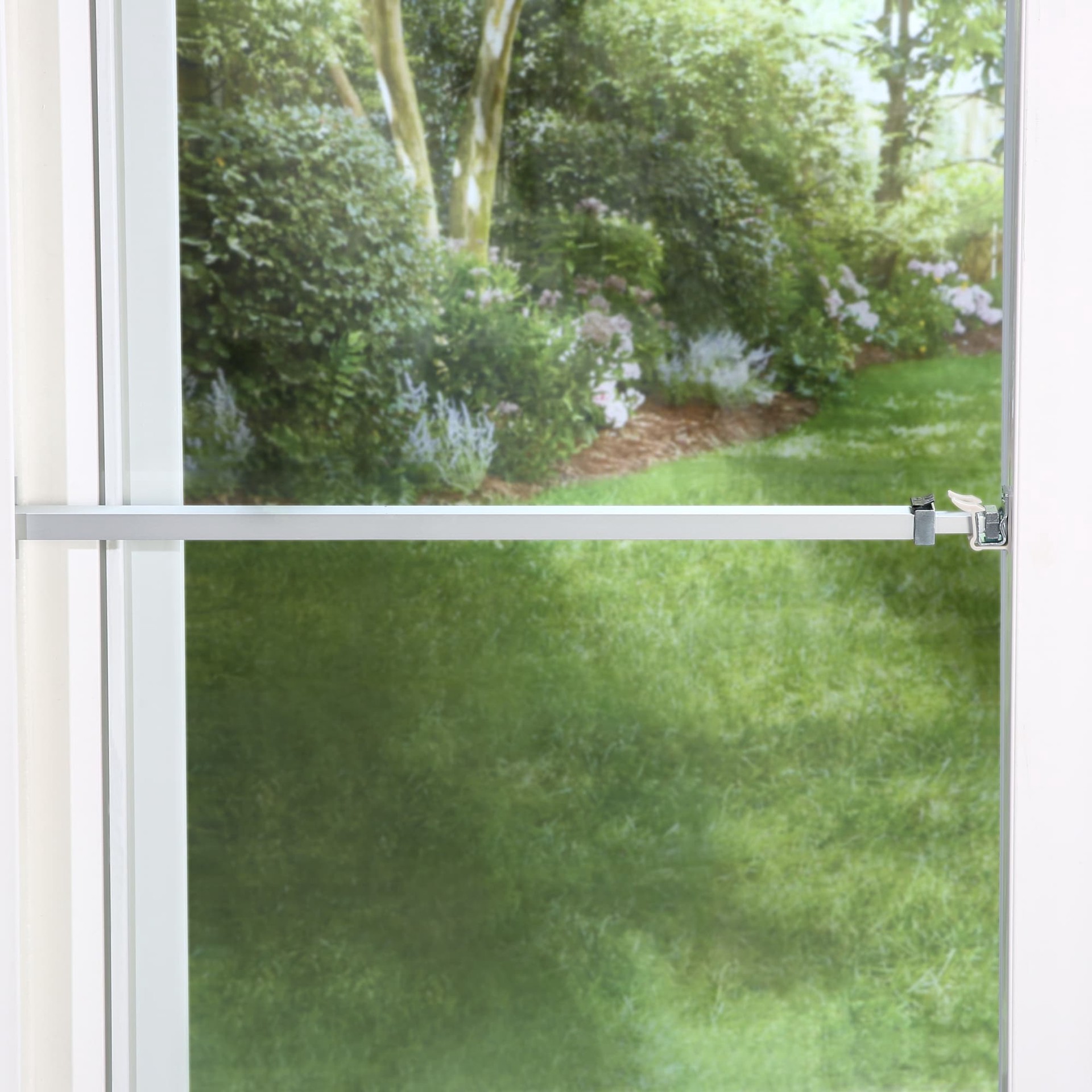 slide 2 of 6, RELIABILT 28-in to 48-in Adjustable Aluminum Sliding Patio Door Security Bar, 1 ct