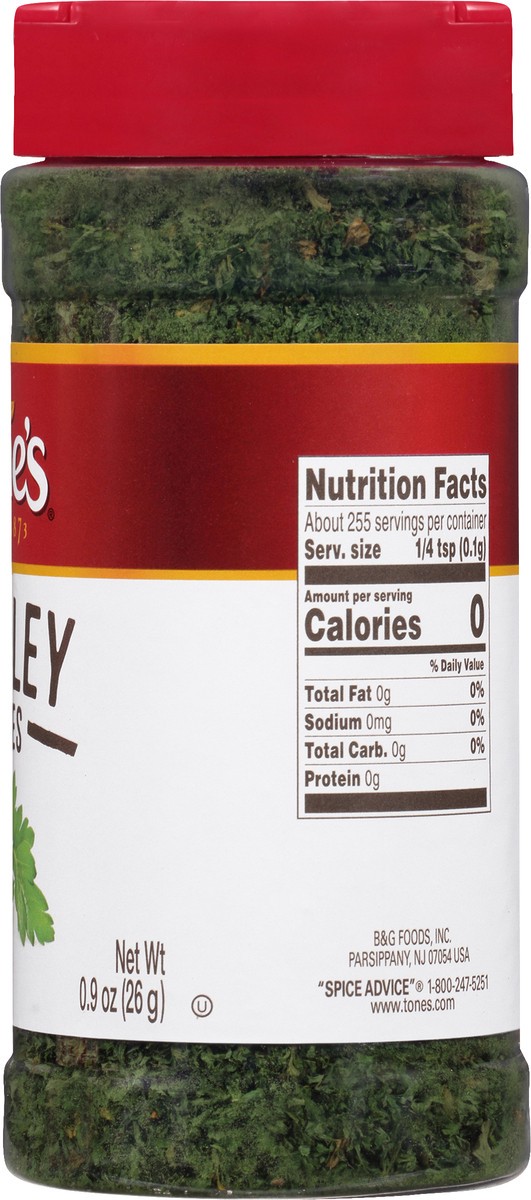 slide 6 of 8, Tone's Parsley Flakes, 0.9 oz, 0.9 oz