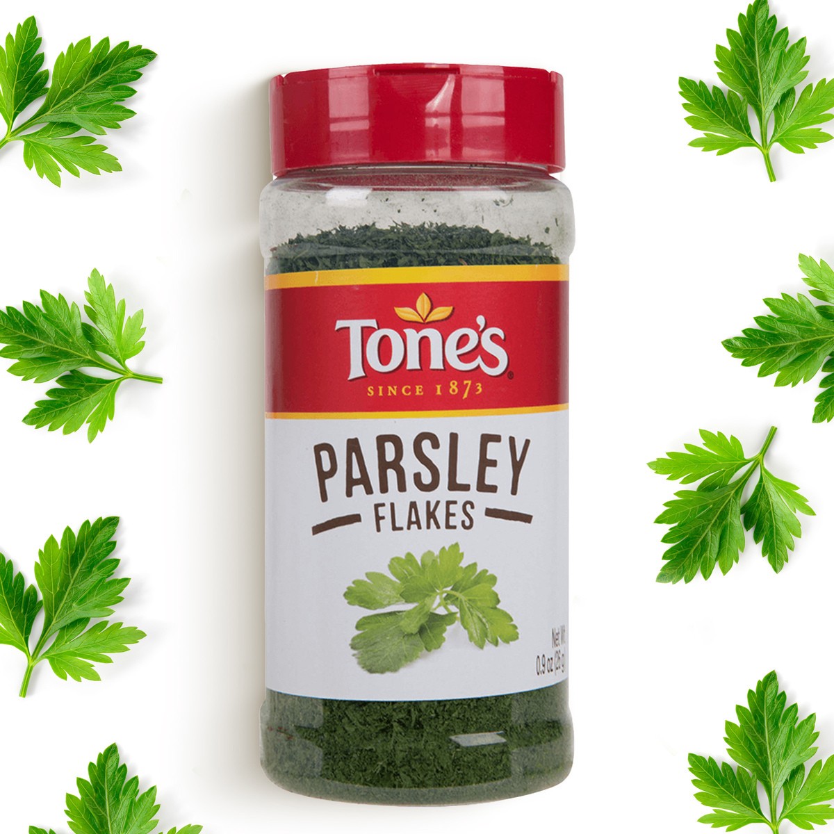 slide 1 of 8, Tone's Parsley Flakes, 0.9 oz, 0.9 oz