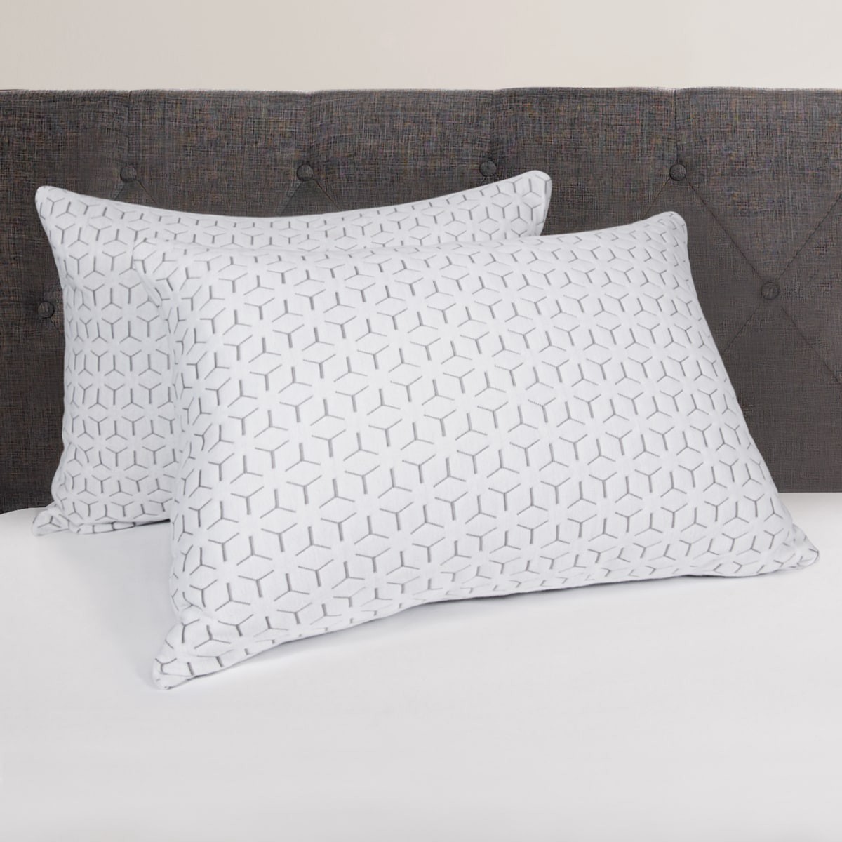 slide 13 of 21, Serta Charcoal Fusion pillow, 1 ct