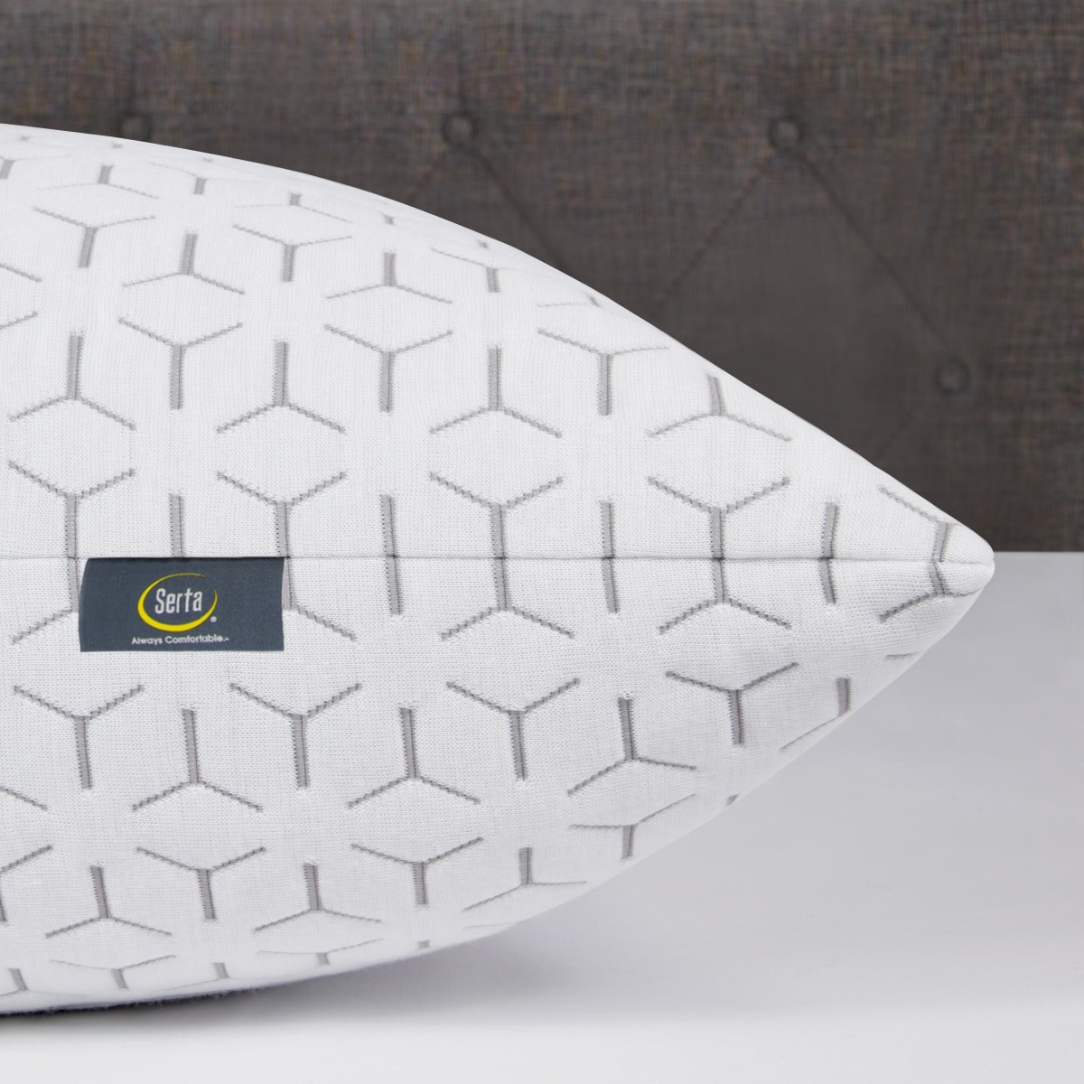 slide 14 of 21, Serta Charcoal Fusion pillow, 1 ct