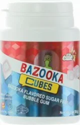 Elite Sugar Free Bazooka Gum Cubes - 2 oz