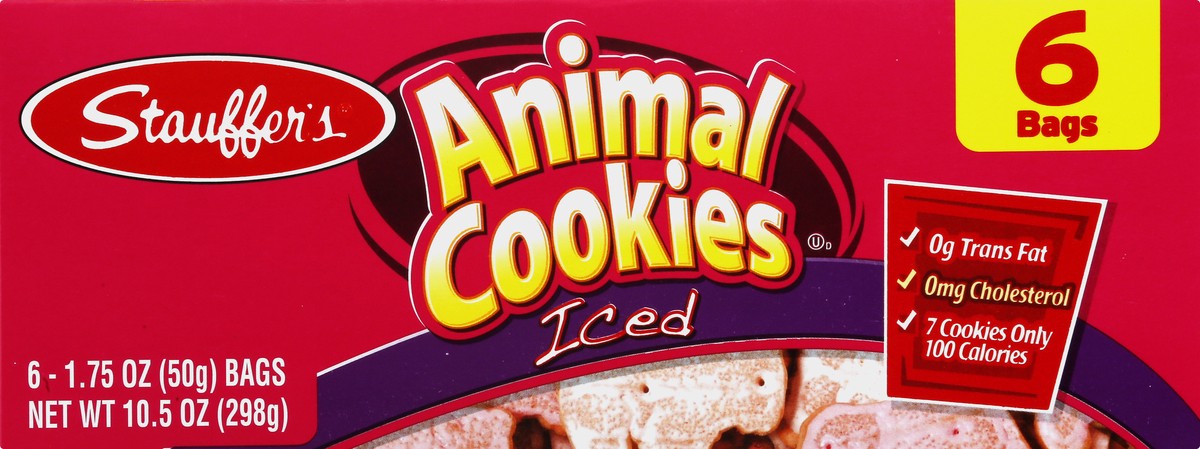 slide 5 of 9, Stauffer's Animal Cookies 6 ea, 6 ct