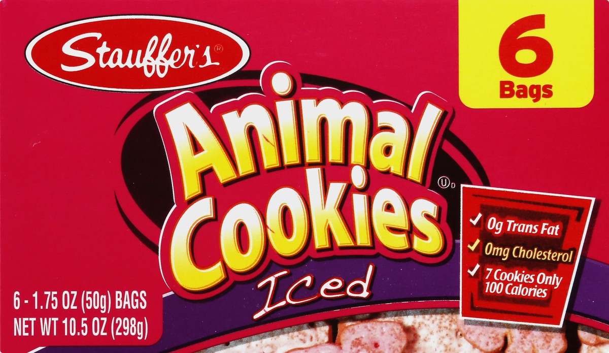 slide 8 of 9, Stauffer's Animal Cookies 6 ea, 6 ct