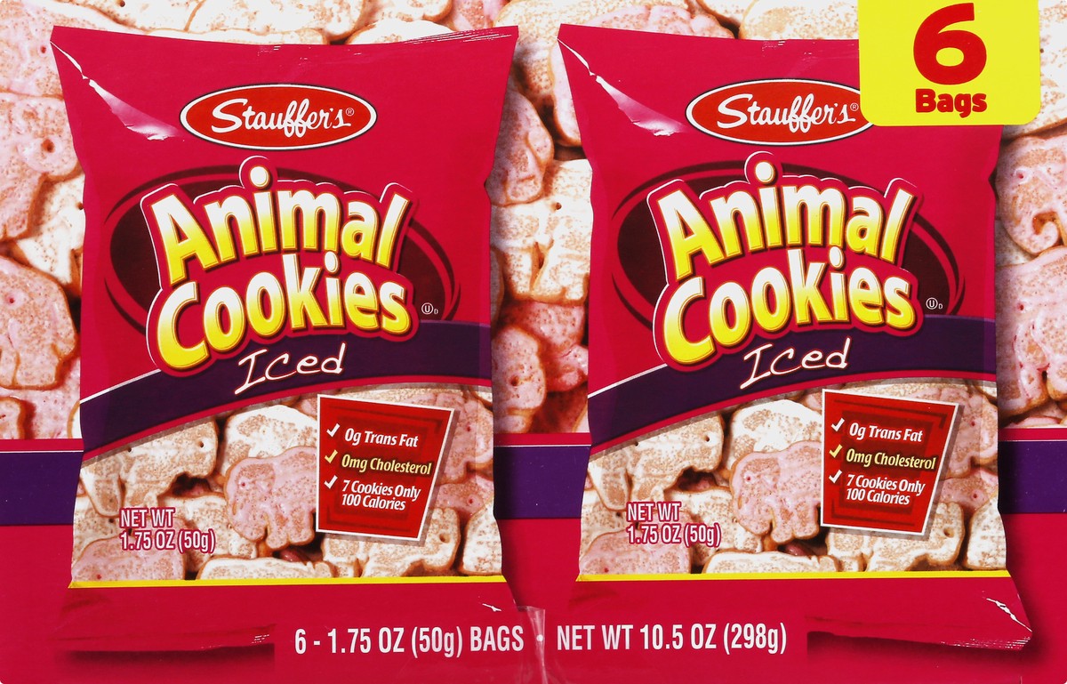 slide 9 of 9, Stauffer's Animal Cookies 6 ea, 6 ct