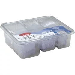 Giant Eagle Premium Plastic Forks, Spoons & Knives Cutlery Combo Tray