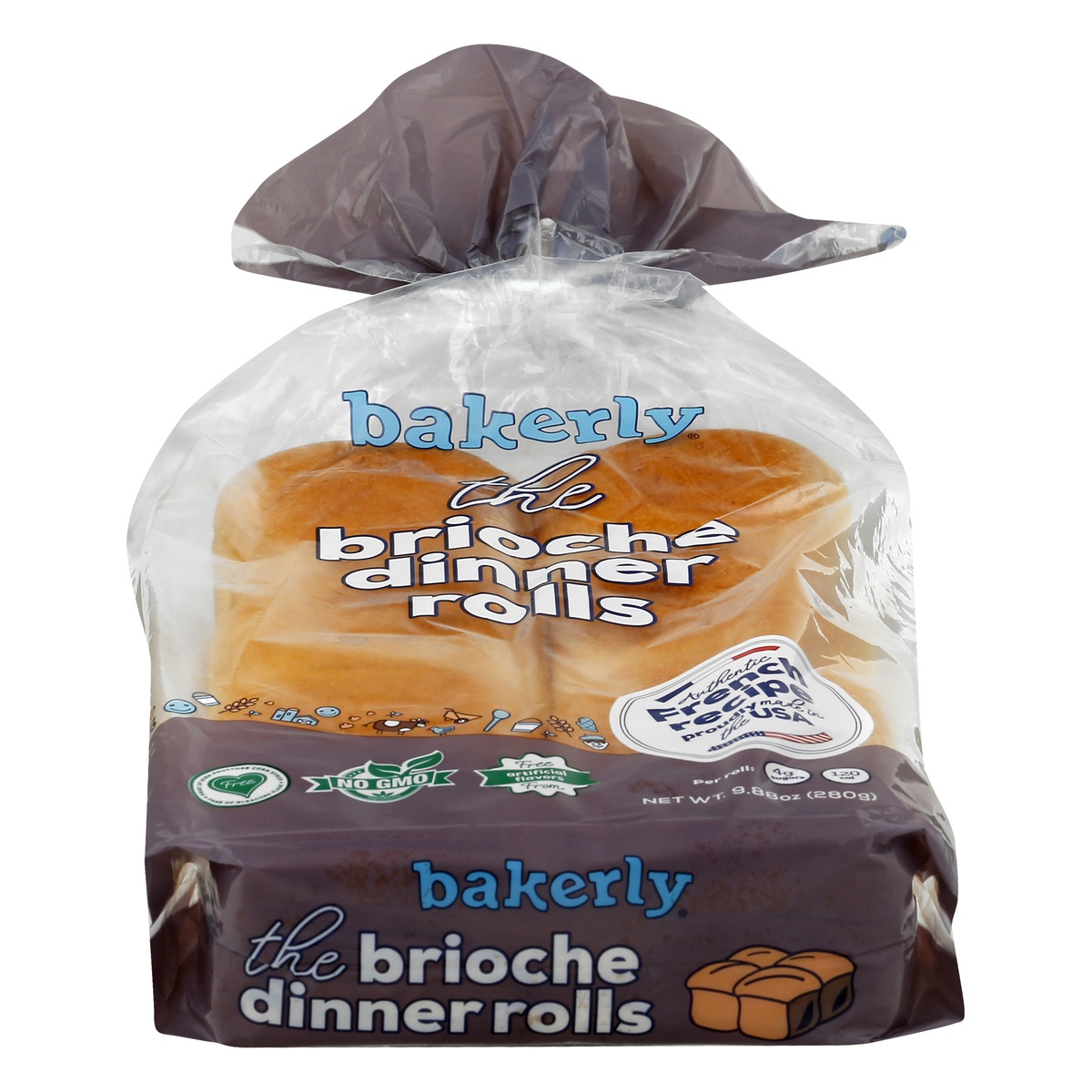 Bakerly Brioche Dinner Rolls 988 Oz Shipt 7404