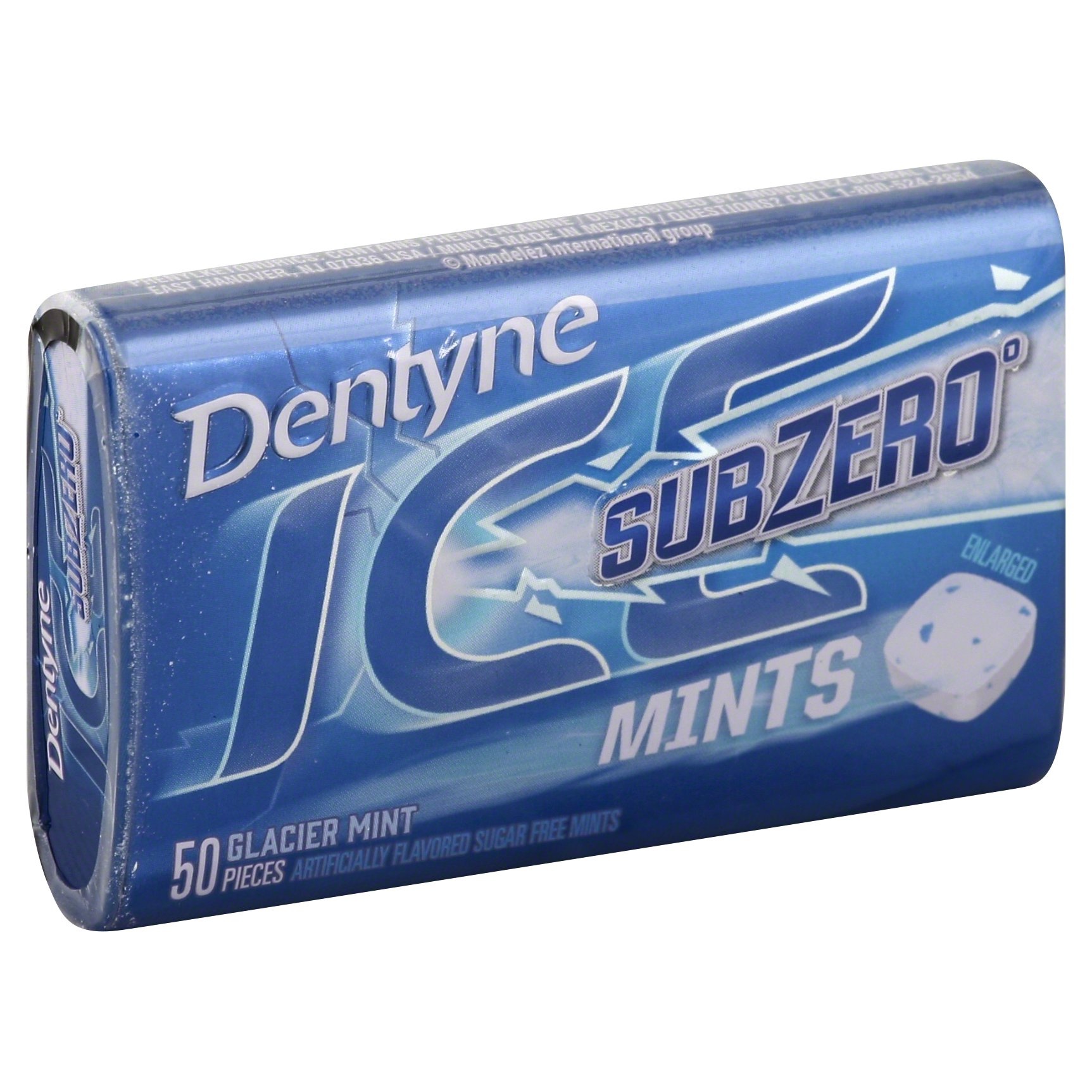 slide 1 of 1, Dentyne Mints, Sugar Free, Glacier Mint, 50 ct