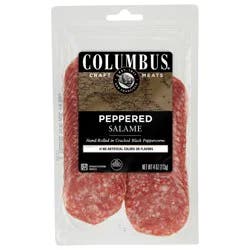 Columbus Sliced Peppered Salame