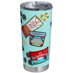 H-E-B Brand Shop KODI by H-E-B Teal Scattered Snacks Tumbler