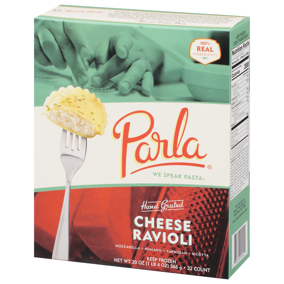 slide 9 of 15, Parla Hand Grated Cheese Ravioli 22 ea, 22 ct