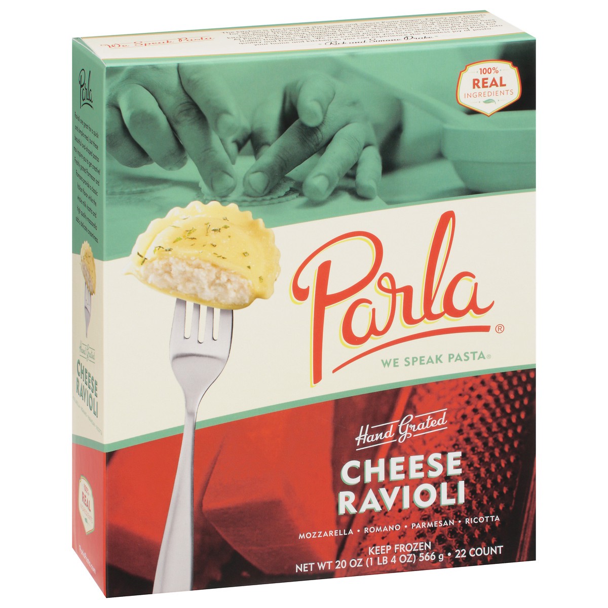 slide 15 of 15, Parla Hand Grated Cheese Ravioli 22 ea, 22 ct