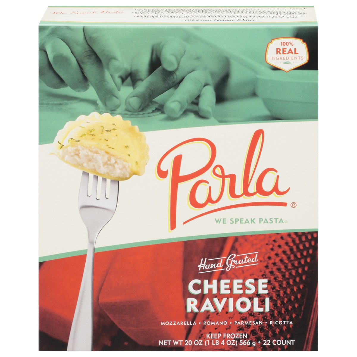 slide 1 of 1, Parla Cheese Ravioli, 20 oz