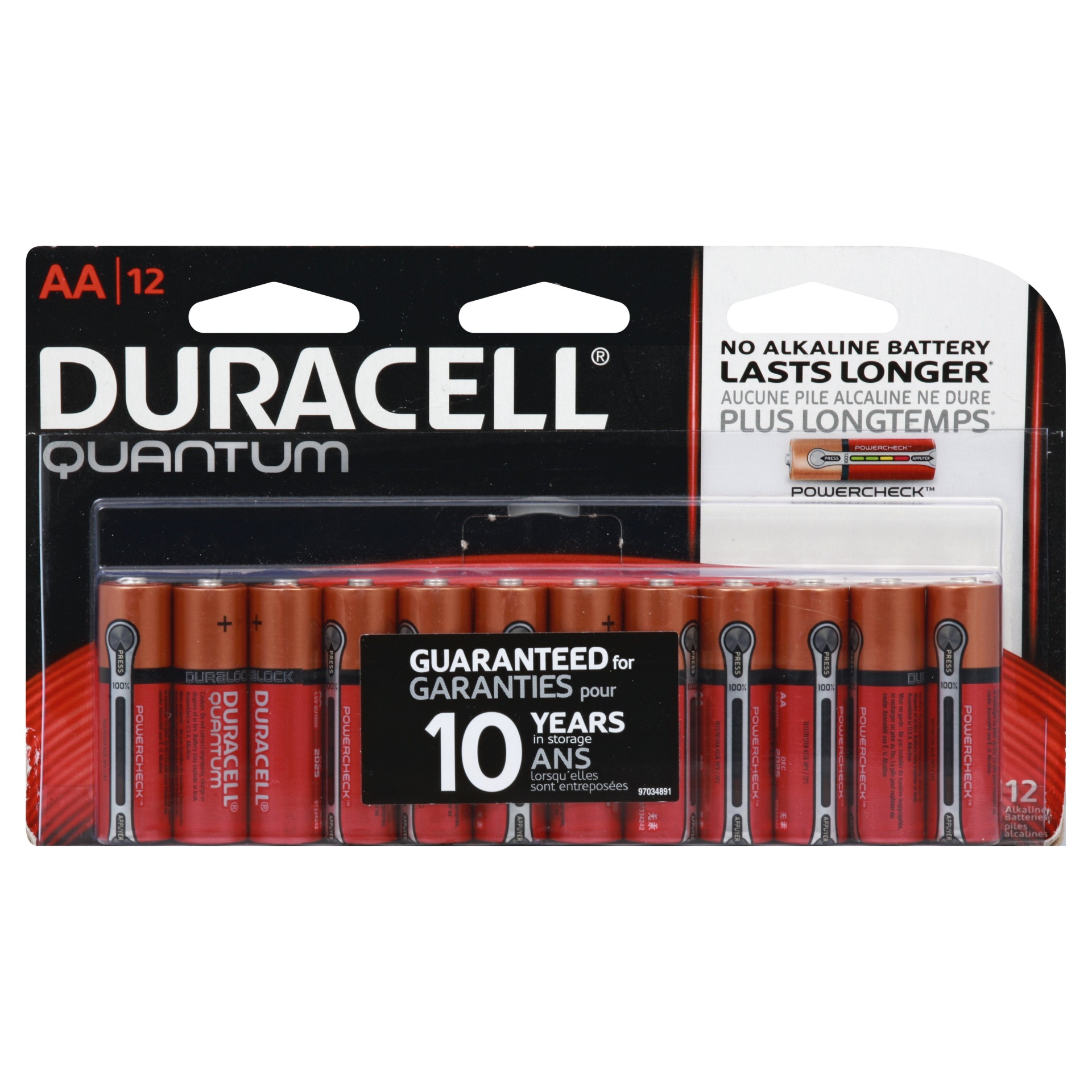 Duracell Quantum AA Alkaline Batteries 12 ct Shipt