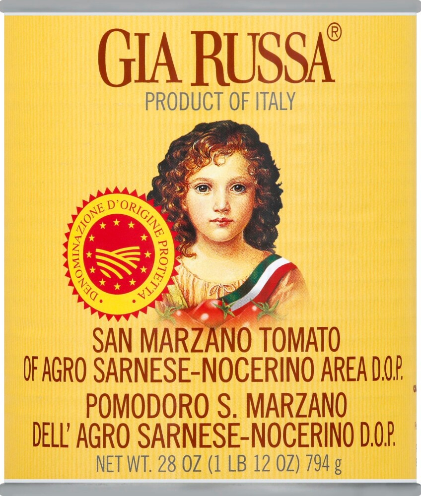 slide 1 of 6, Gia Russa Tomato Plum San Marzano, 18 oz