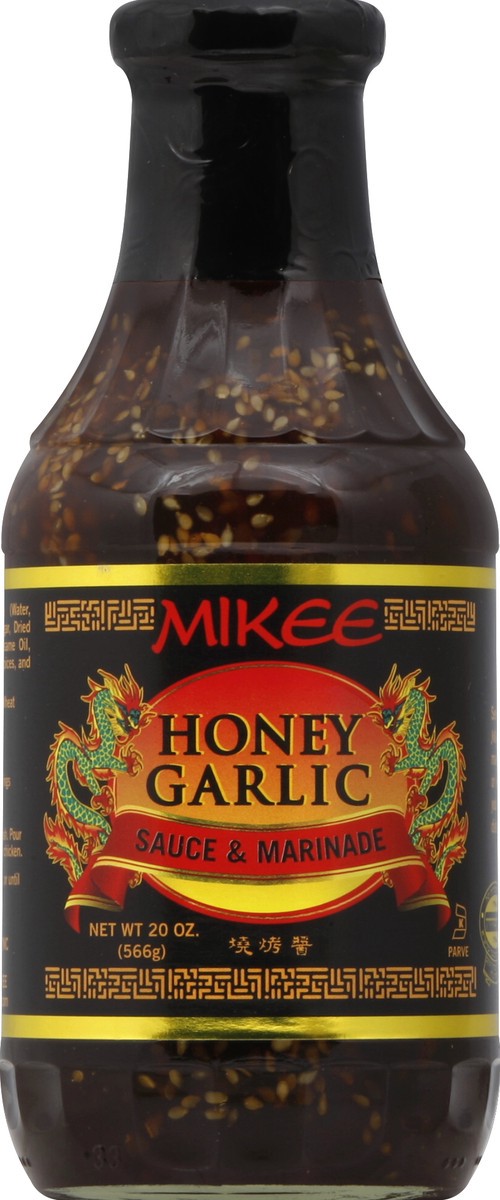 slide 2 of 2, MIKEE Honey Garlic Marinade & Sauce, 20 oz