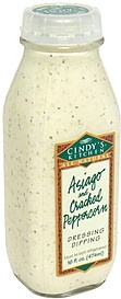 slide 1 of 1, indy's Kitchen Cindy's Asiago & Cracked Peppercorn Dressing, 16 fl oz