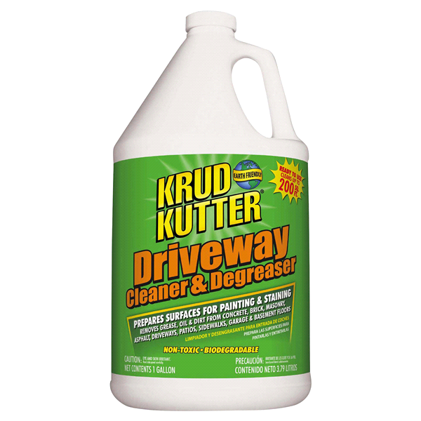 slide 1 of 1, Krud Kutter Driveway Cleaner and Degreaser - DC012, Gallon, 1 ct
