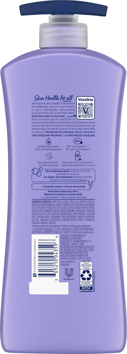 slide 3 of 7, Vaseline Intensive Care Hydrating Hand and Body Lotion Calm Healing, 20.3 oz, 20.3 oz