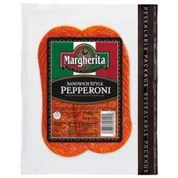 Margherita Sandwich Style Pepperoni Slices