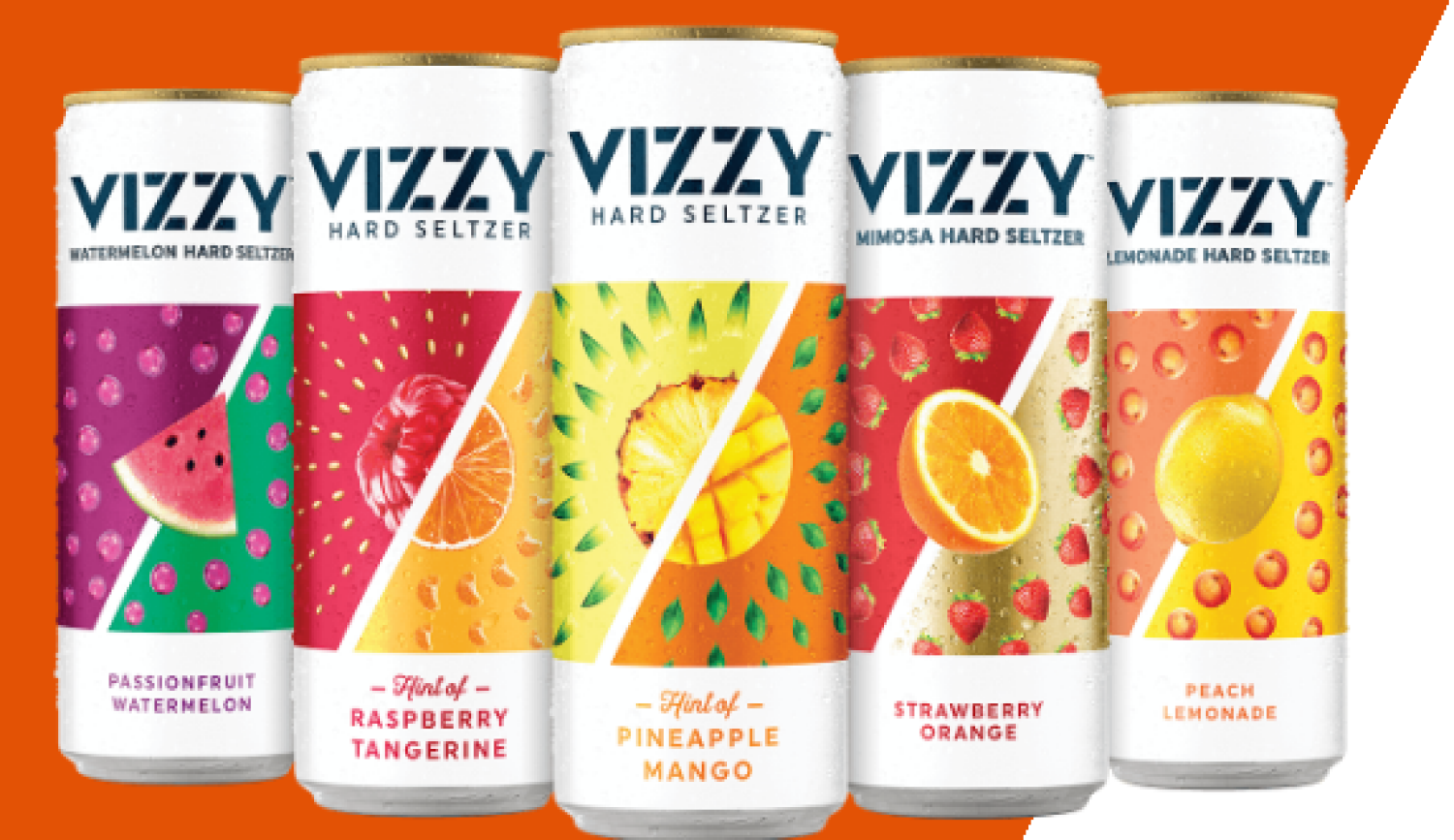 slide 1 of 1, Vizzy Hard Seltzer, 12 fl oz