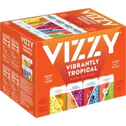 Vizzy Hard Seltzer, Variety Pack, 12 Pack