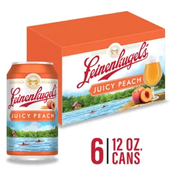 Leinenkugel's Juicy Peach - 6 pk 12 fl oz Cans