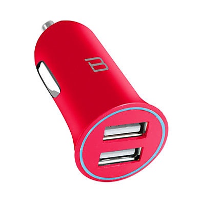 slide 1 of 1, Bytech Dual USB Car Charger, 1 ct