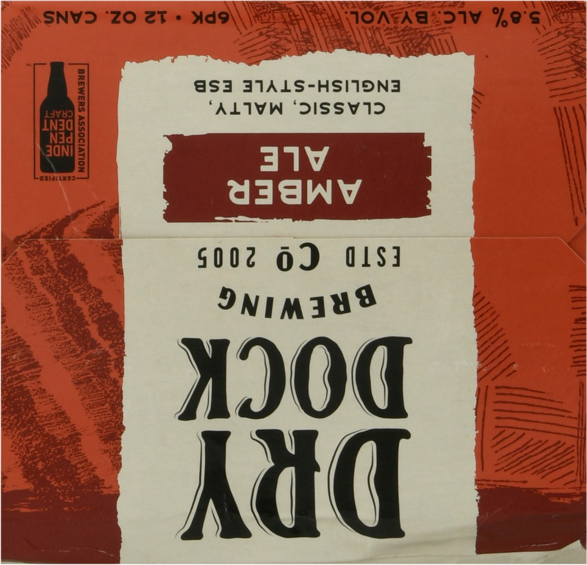 slide 3 of 8, DRY Dock Amber In Cans, 6 ct; 12 fl oz