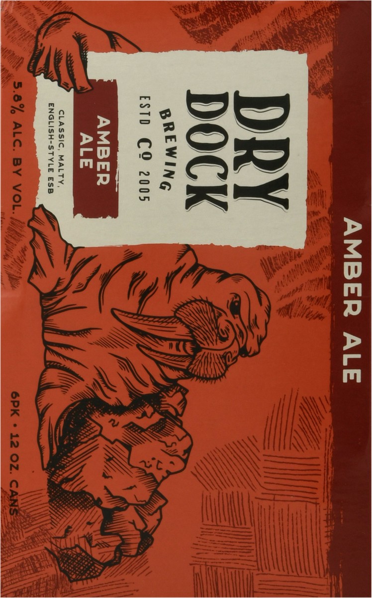slide 4 of 8, DRY Dock Amber In Cans, 6 ct; 12 fl oz