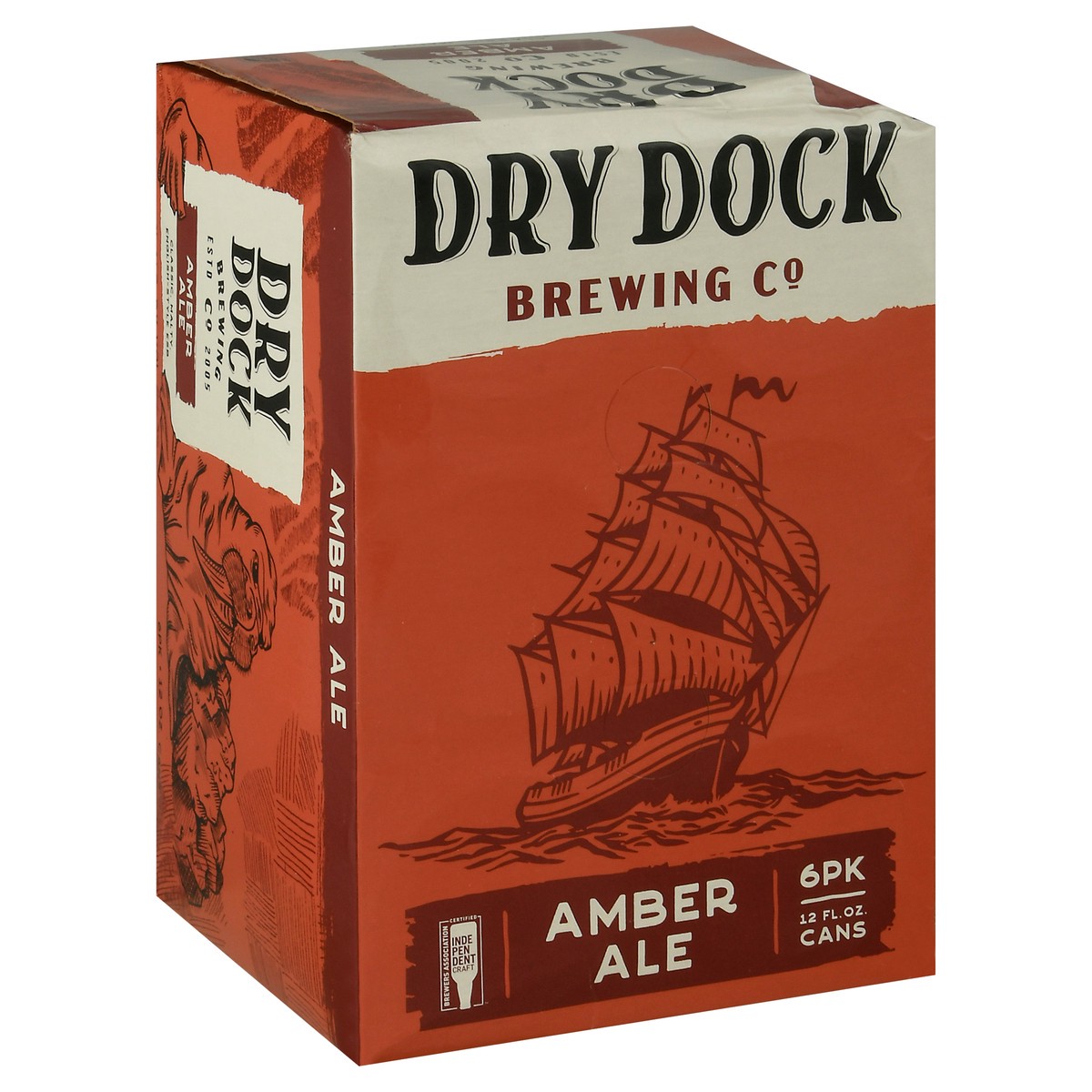 slide 8 of 8, DRY Dock Amber In Cans, 6 ct; 12 fl oz