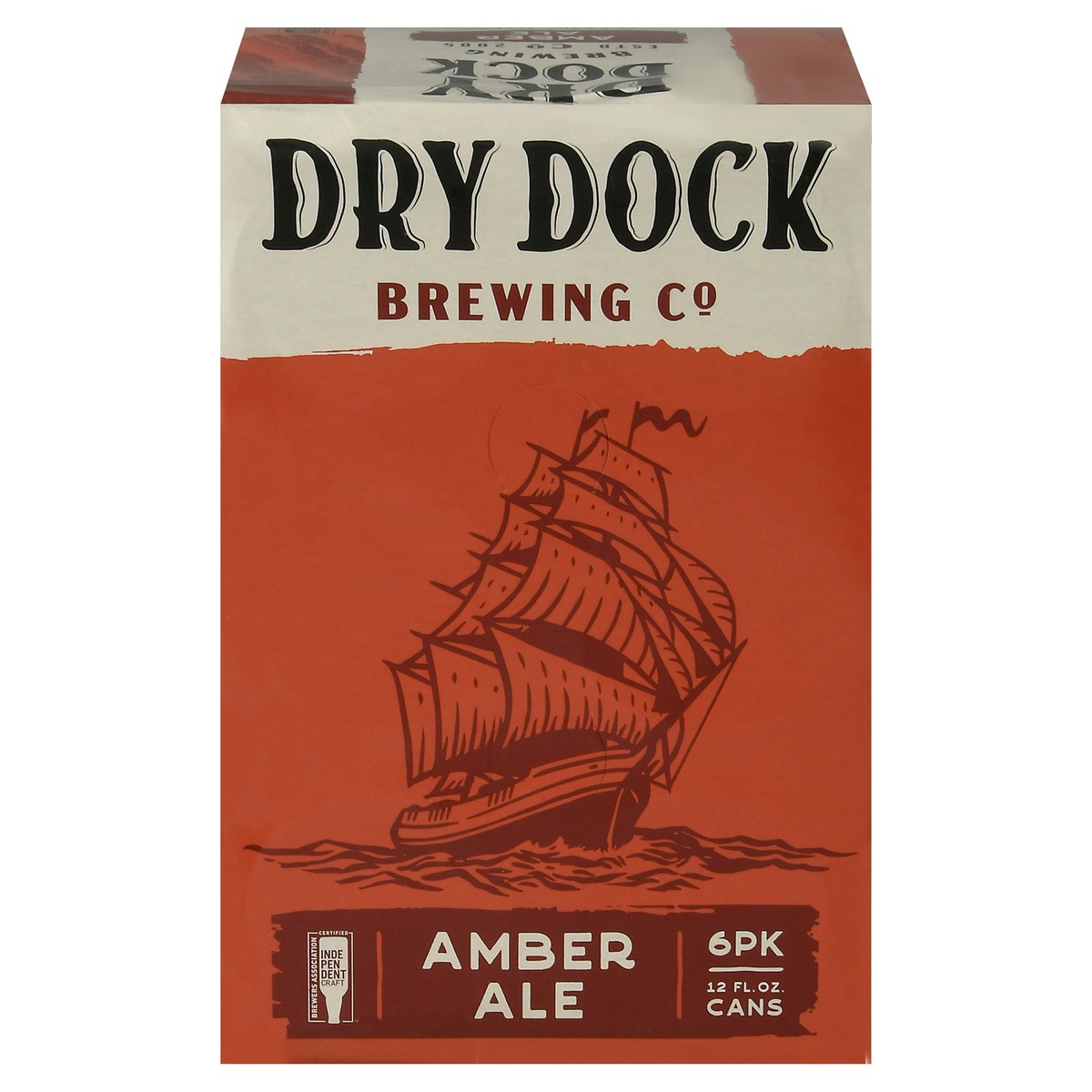 slide 1 of 8, DRY Dock Amber In Cans, 6 ct; 12 fl oz