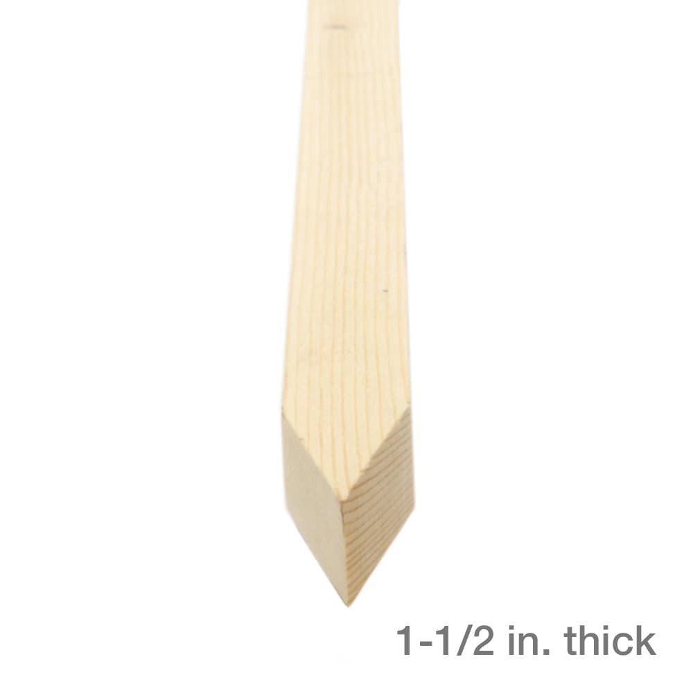 slide 5 of 5, 6 -Pack 24-in Wood Multipurpose Landscape Stake, 1 ct