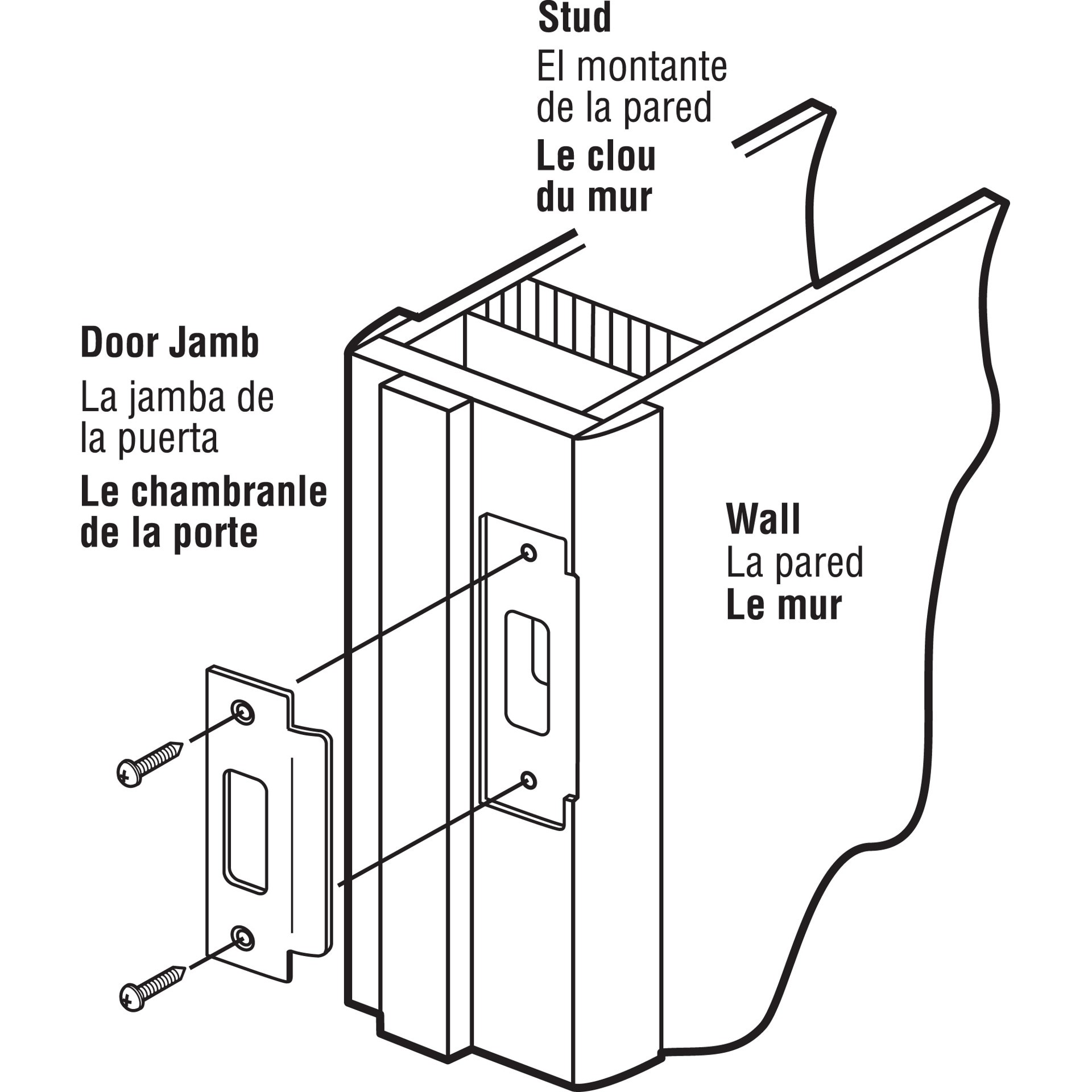 slide 4 of 5, Gatehouse 1-1/8-in W x 4-7/8-in L Brushed Commercial, 1 ct
