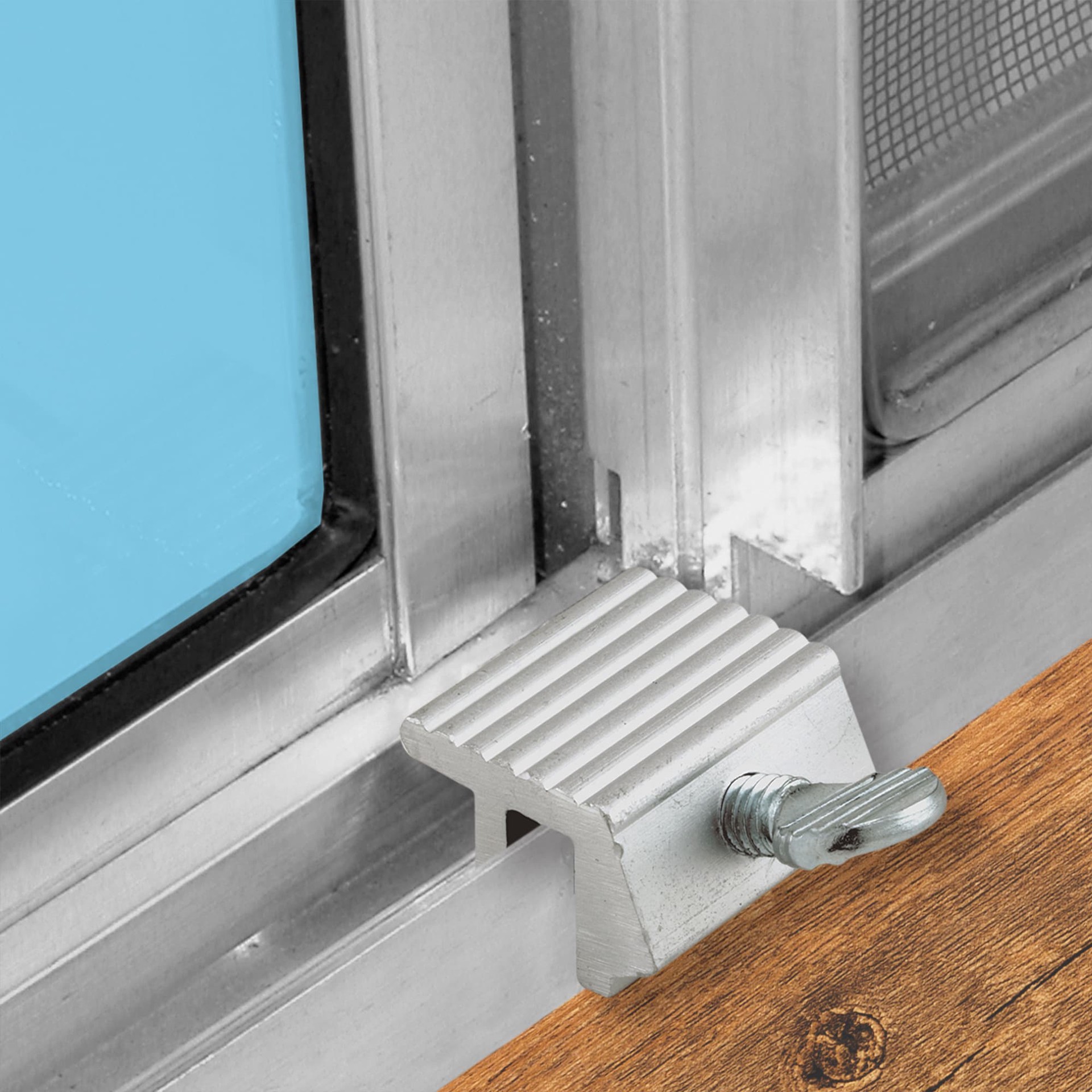 slide 3 of 4, Gatehouse 2 -Pack Mill Stainless steel Aluminum Sliding Window, 1 ct