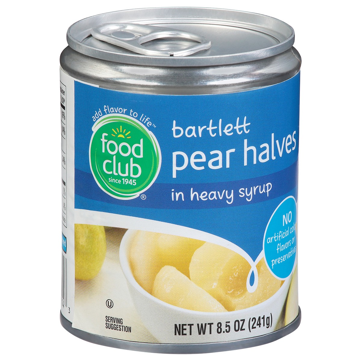 slide 2 of 11, Food Club Bartlett Pear Halves In Heavy Syrup, 8.5 oz