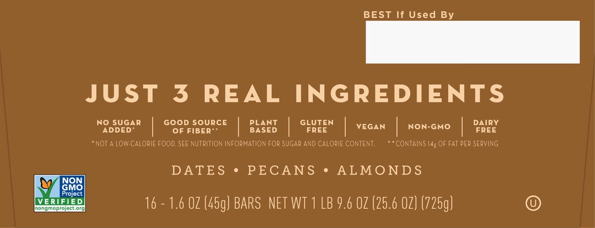 slide 2 of 13, LÄRABAR Pecan Pie, Gluten Free Vegan Fruit & Nut Bars, 16 Ct, 16 ct