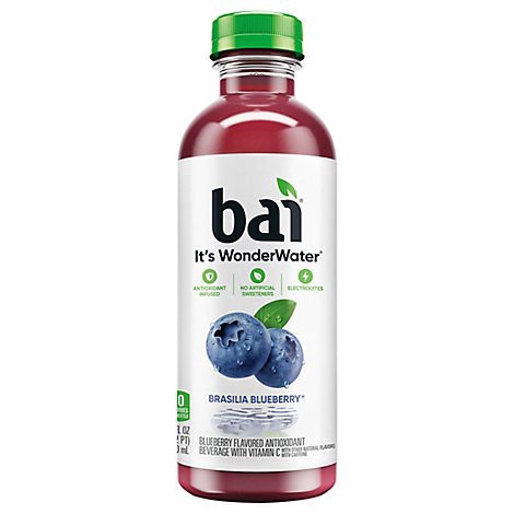 slide 1 of 1, Bai Brasilia Blueberry- 18 fl oz, 18 fl oz