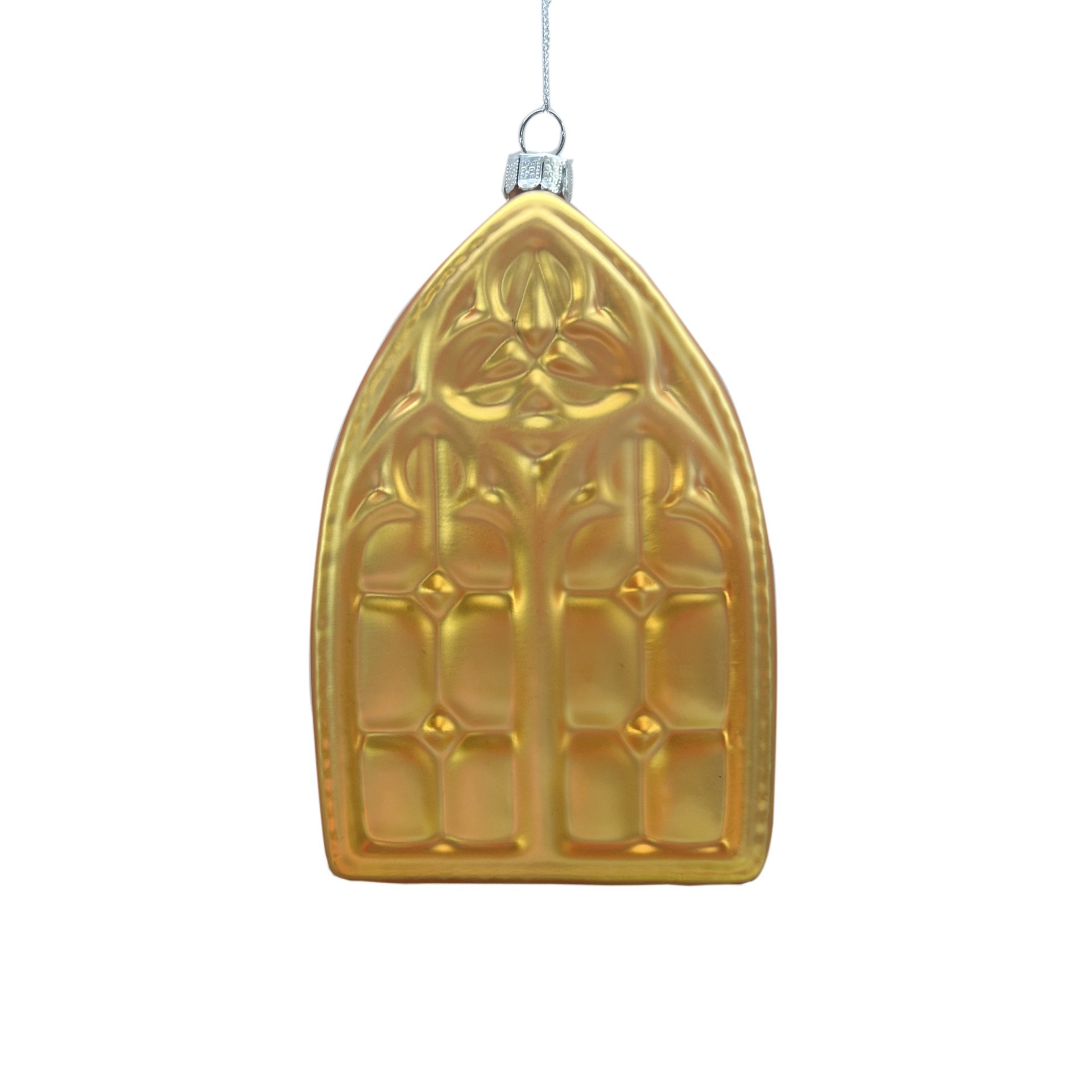 slide 2 of 2, 5.5" Nativity View Glass Ornament By Ashland, 3.5 in x 0.75 in x 5.5 in