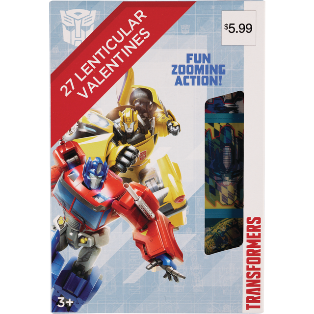 slide 1 of 1, PAPER MAGIC Transformers Lenticulars, 27 ct
