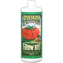 Fox Farm Grow Big Liquid Plant Food 6-4-4 Qt