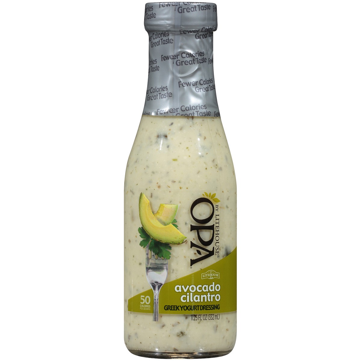 slide 5 of 7, Litehouse OPA Avocado Cilantro Greek Yogurt Dressing 11.25 fl. oz. Bottle, 11.25 fl oz