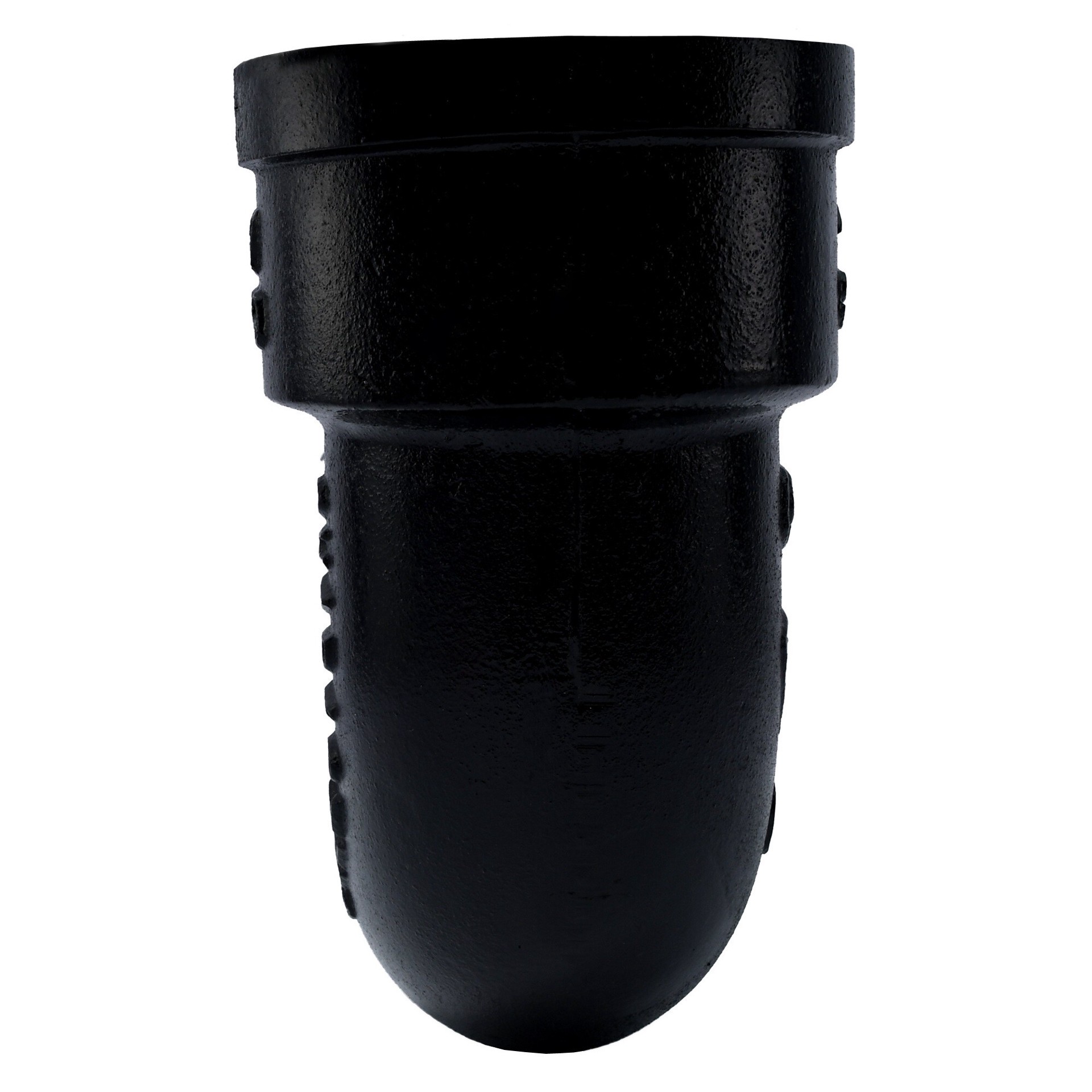 slide 4 of 6, Charlotte Pipe 2-in Black Cast Iron P-Trap Pipe/Fitting for DWV Applications, NSF Safety Listed, ASTM A74 Approved, 1 ct