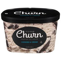 It's Your Churn Cookies & Cream Premium Ice Cream