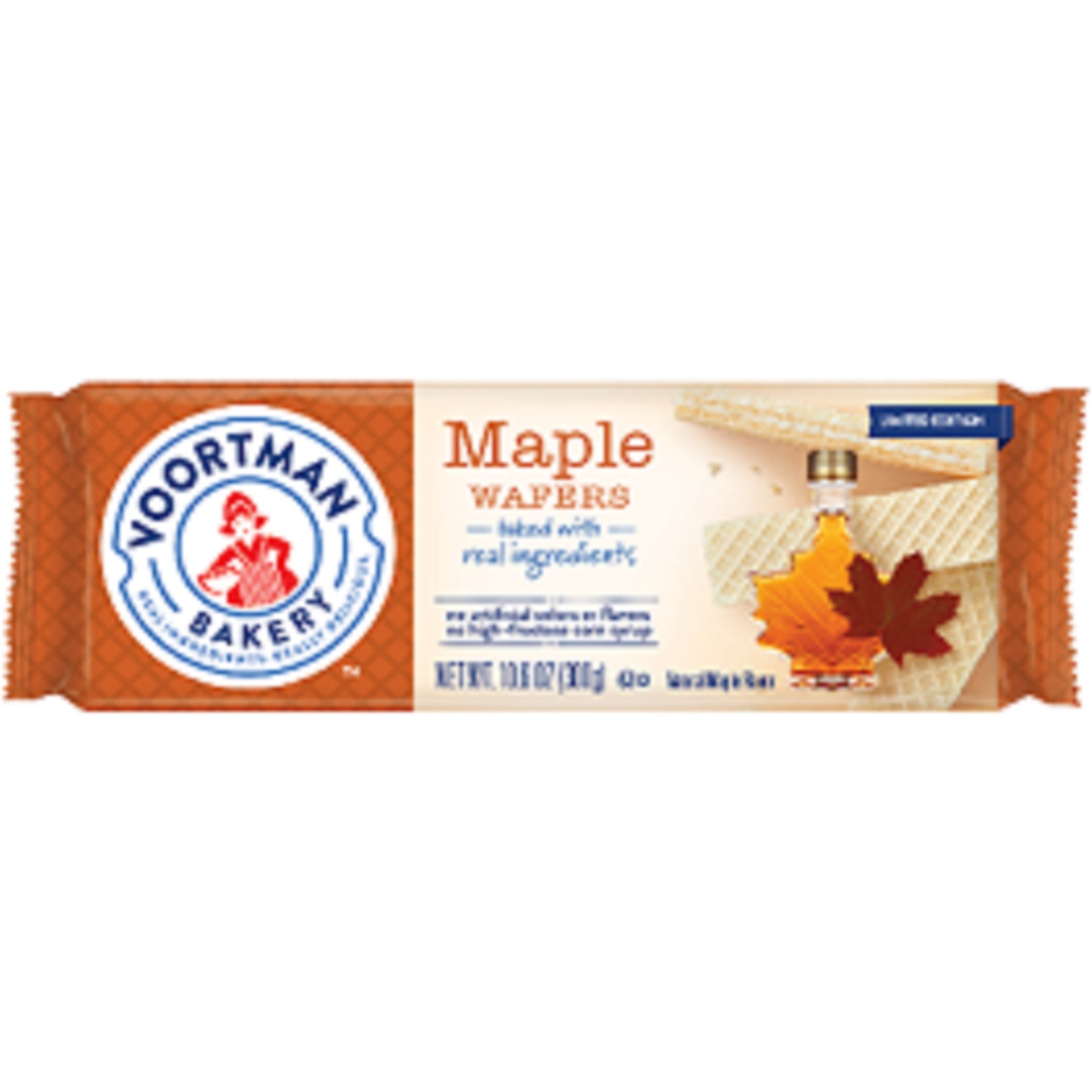 slide 1 of 1, Voortman Bakery Voortman Maple Wafers, 14.1 oz