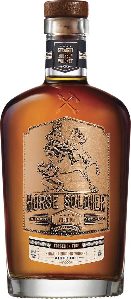 slide 3 of 3, Horse Soldier Straight Bourbon Whiskey 750ml, 750 ml